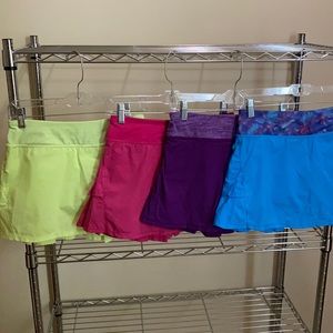 4 Ivivva Skirts. Size 14